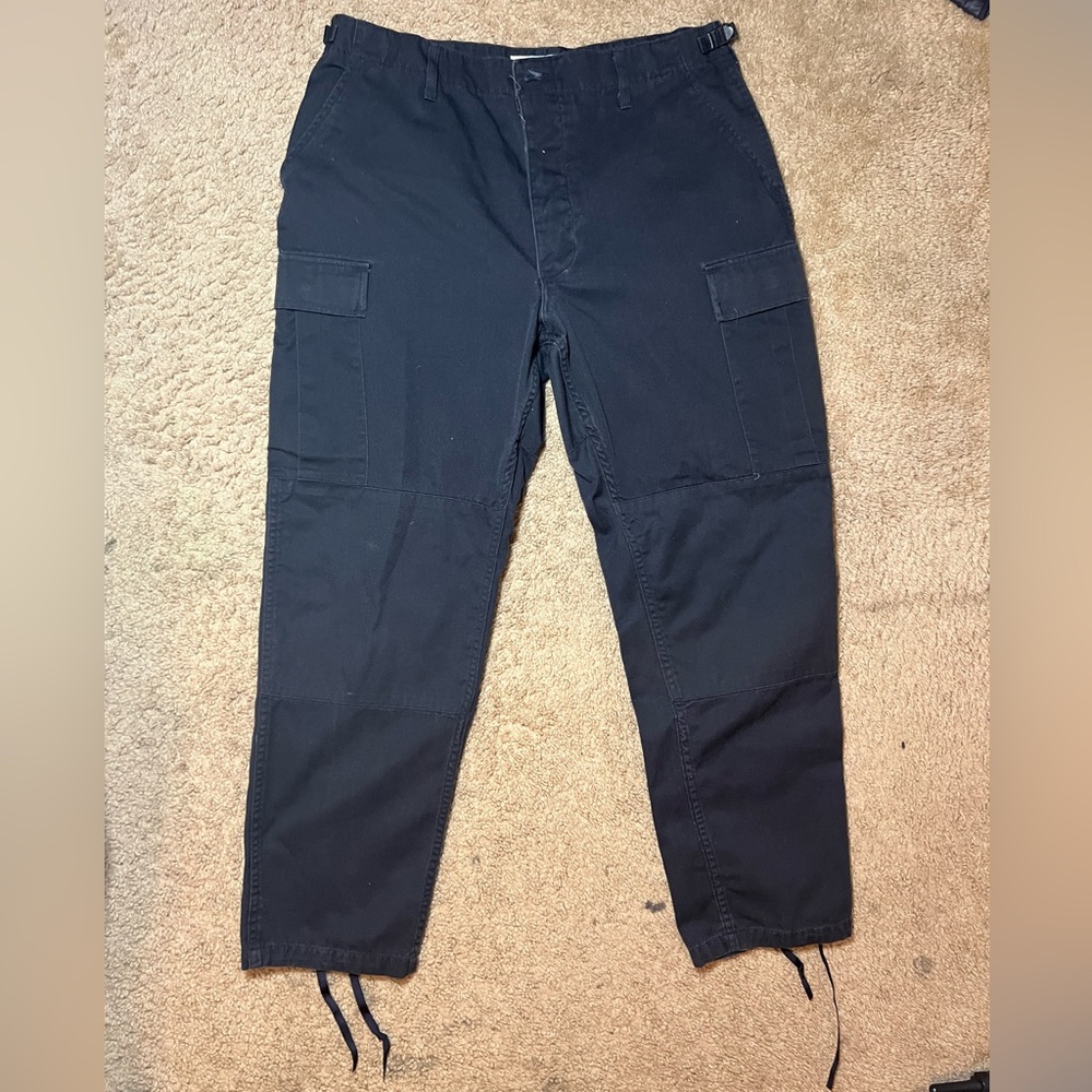 Cargo Pants | Adjustable Waist Strap | Drawstring At Ankle Pant Leg | Size 35-39